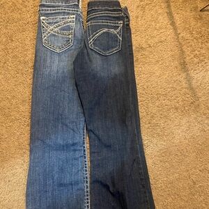 Ariat girls jeans size 8. EUC